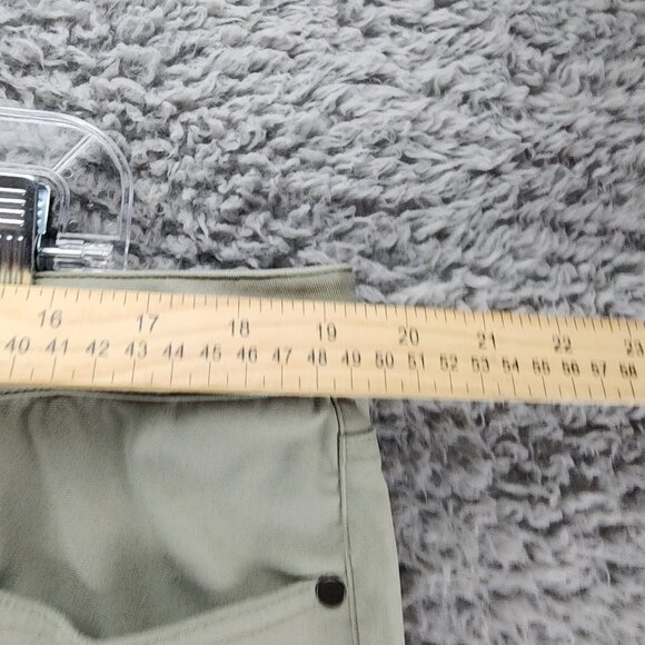 J. Hilburn Pants Mens 40x27 SLL Green Stretch Mid Rise Slim Fit *GUC* - Picture 5 of 14